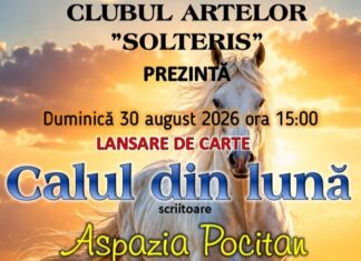 Poeta Aspazia Pocitan își lansează volumul „Calul din lună”, la Cercul Militar Mangalia
