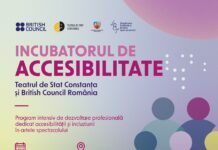 Teatrul de Stat Constanța și British Council România organizează la Constanța Incubatorul de Accesibilitate