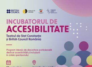 Teatrul de Stat Constanța și British Council România organizează la Constanța Incubatorul de Accesibilitate