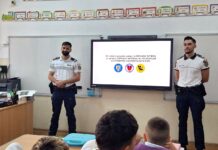 Lecție de siguranță rutieră pentru elevii Școlii Gimnaziale „Sfântul Andrei” din Mangalia