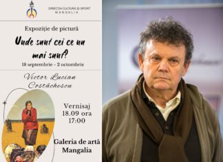 „Unde sunt cei ce nu mai sunt?” – expoziție de pictură semnată de Victor Lucian Costăchescu, la Galeria de Artă Mangalia