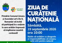 Ziua de Curățenie Națională la Limanu. Voluntarii sunt chemați să dea o mână de ajutor comunității