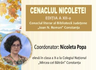 „Cenaclul Nicoletei” ajunge la cea de-a douăsprezecea întâlnire: tinerii creatori din Constanța își prezintă textele