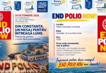 „End Polio Now”, eveniment organizat cu ocazia Zilei Mondiale de Luptă Împotriva Poliomielitei