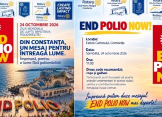 „End Polio Now”, eveniment organizat cu ocazia Zilei Mondiale de Luptă Împotriva Poliomielitei
