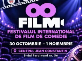 Festivalul Internațional de Film de Comedie revine la Centrul „Jean Constantin”, între 30 octombrie și 1 noiembrie