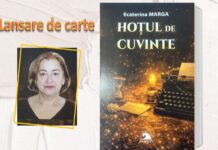 Lansare de carte, miercuri, 28 octombrie 2026, la Biblioteca Județeană „Ioan N. Roman” – „Hoțul de cuvinte”, semnat de Ecaterina Marga
